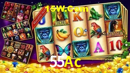 Slots com jackpots e giros grátis na 55Ac